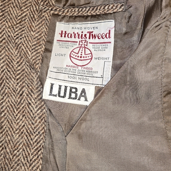 Vintage Harris Tweed Wool Blazer, Womens - Picture 5 of 12